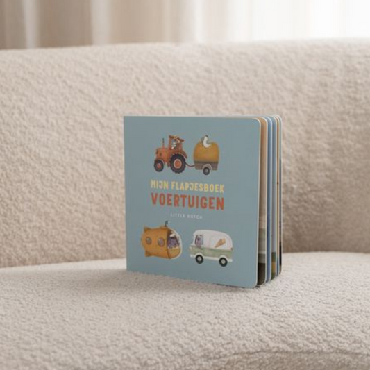 Kinderboek Mijn Flapjesboek – voertuigen