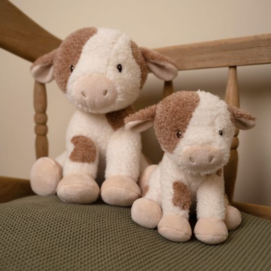 Knuffel Koe 17cm Little Farm