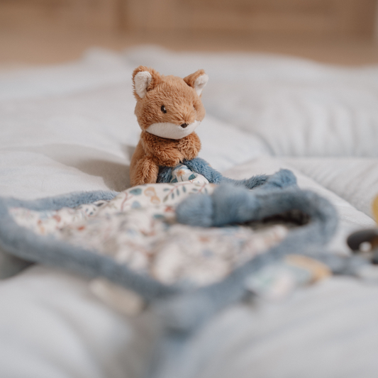 Knuffeldoekje print Vos - Forest Friends