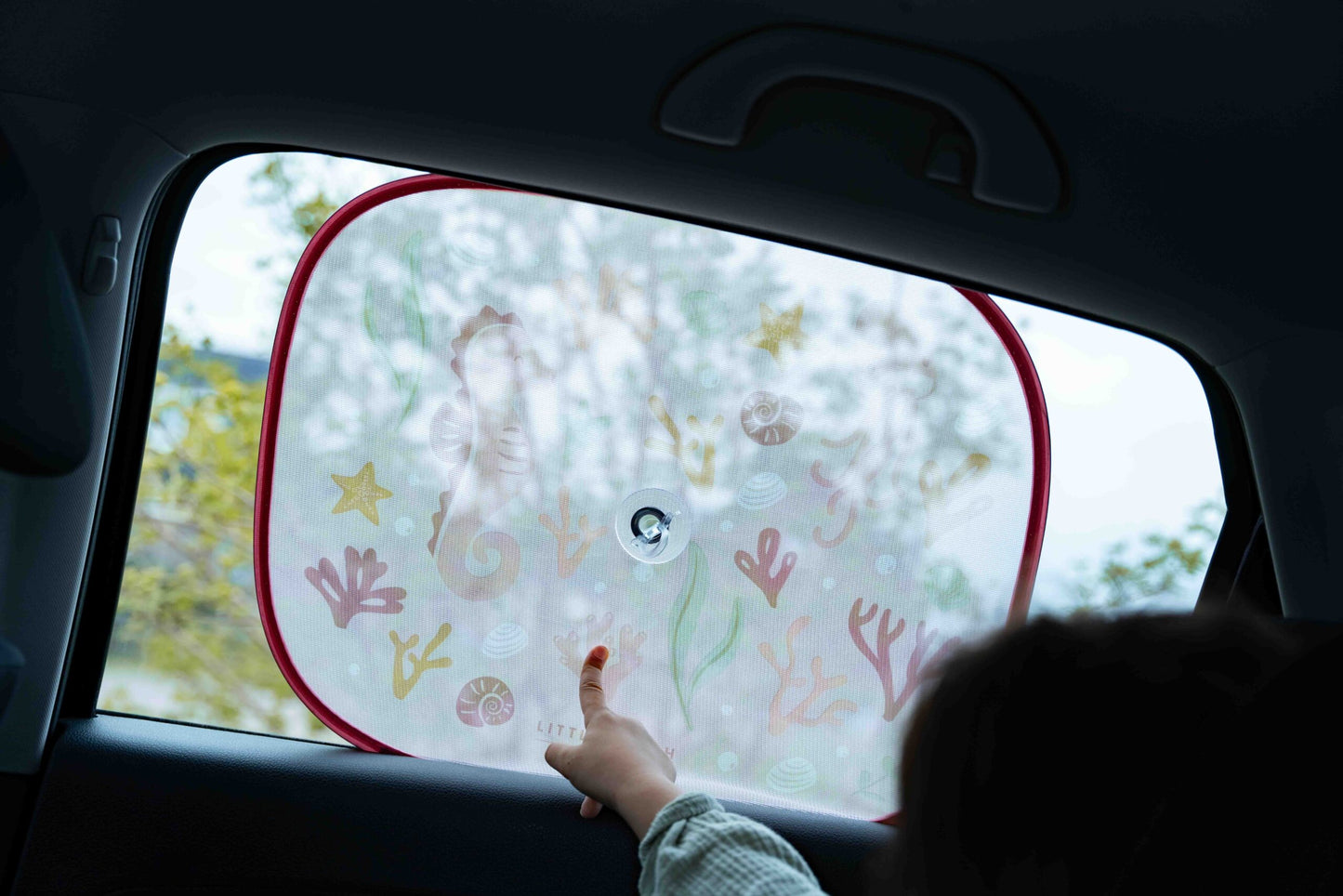 Auto zonneschermen Ocean Dreams Pink
