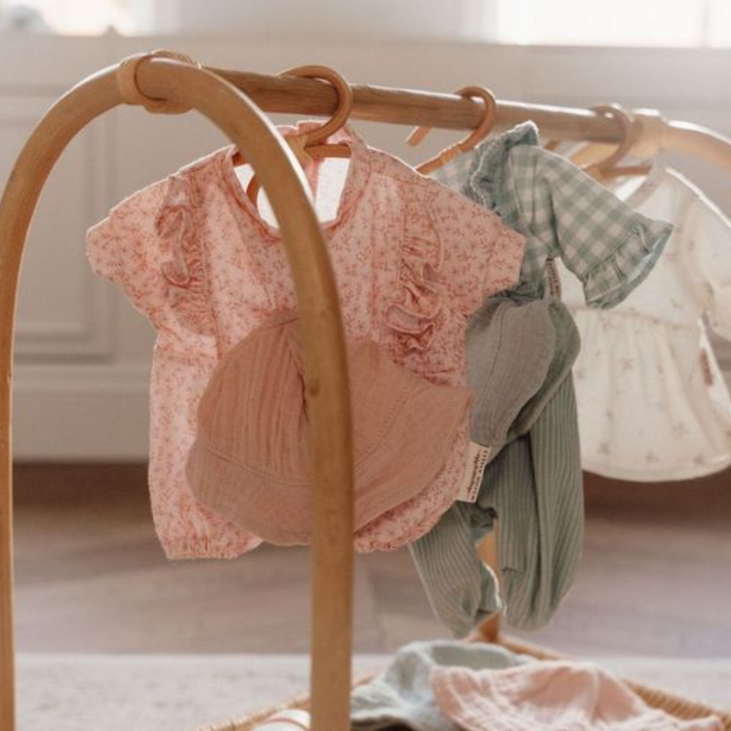 Babypop kleertjes Pink Floral
