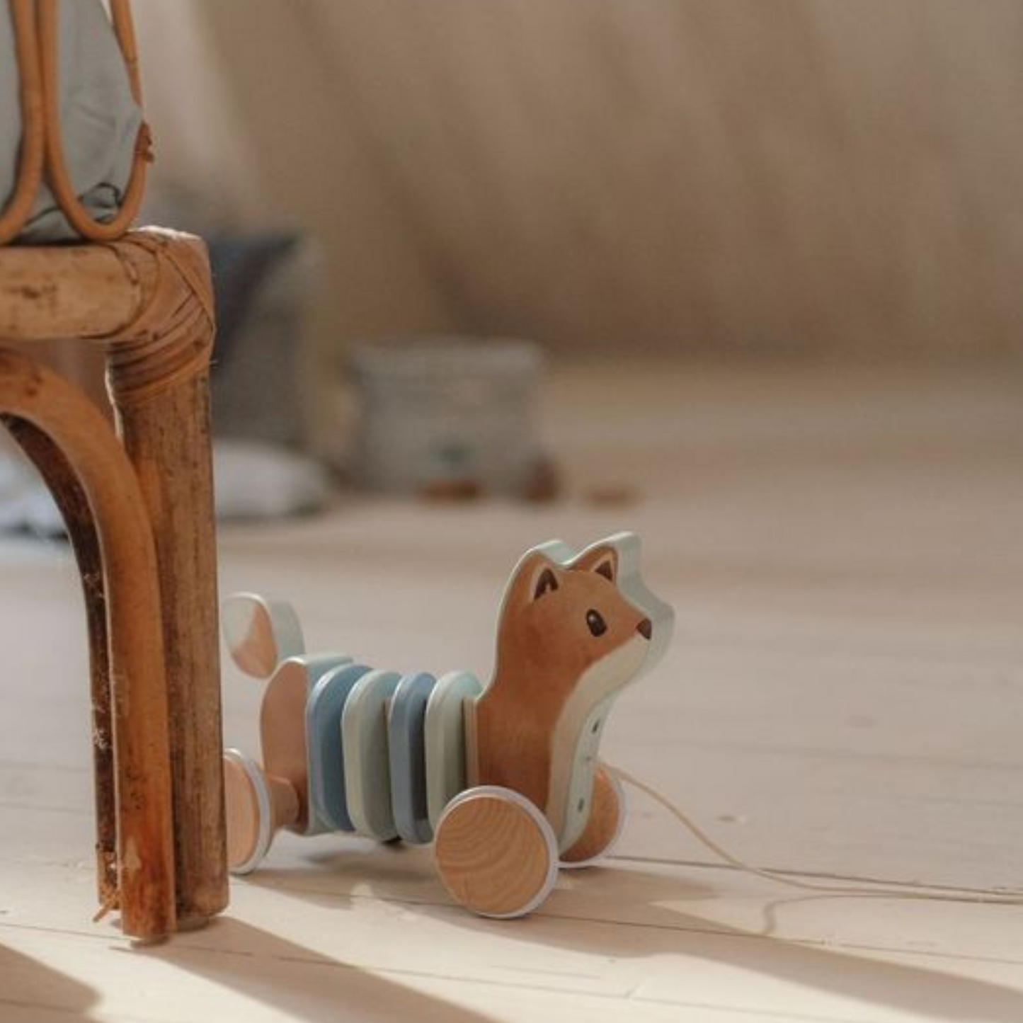 Trekdier hout Vos - Forest Friends