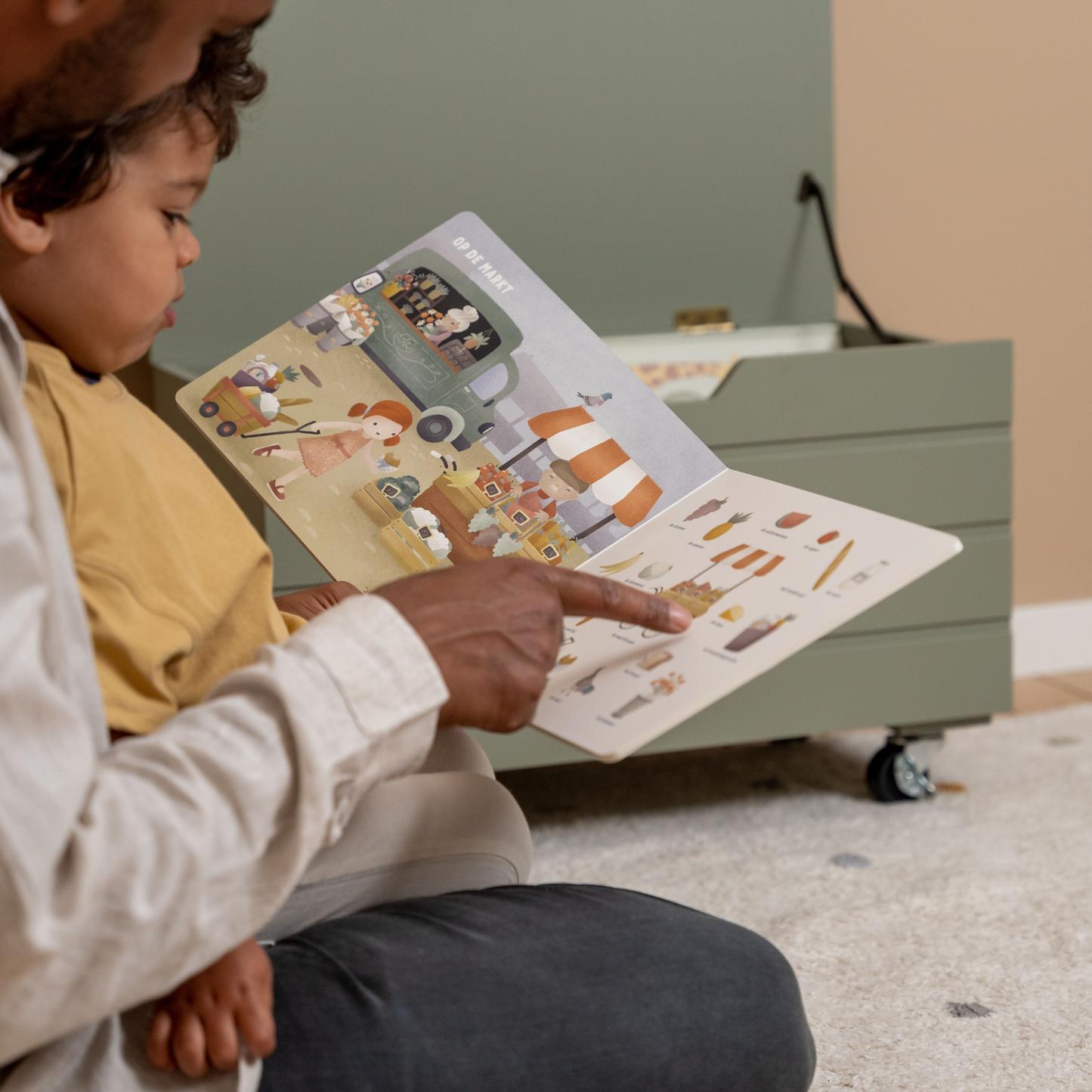 Kinderboek Mijn kijkboek, de wereld om je heen