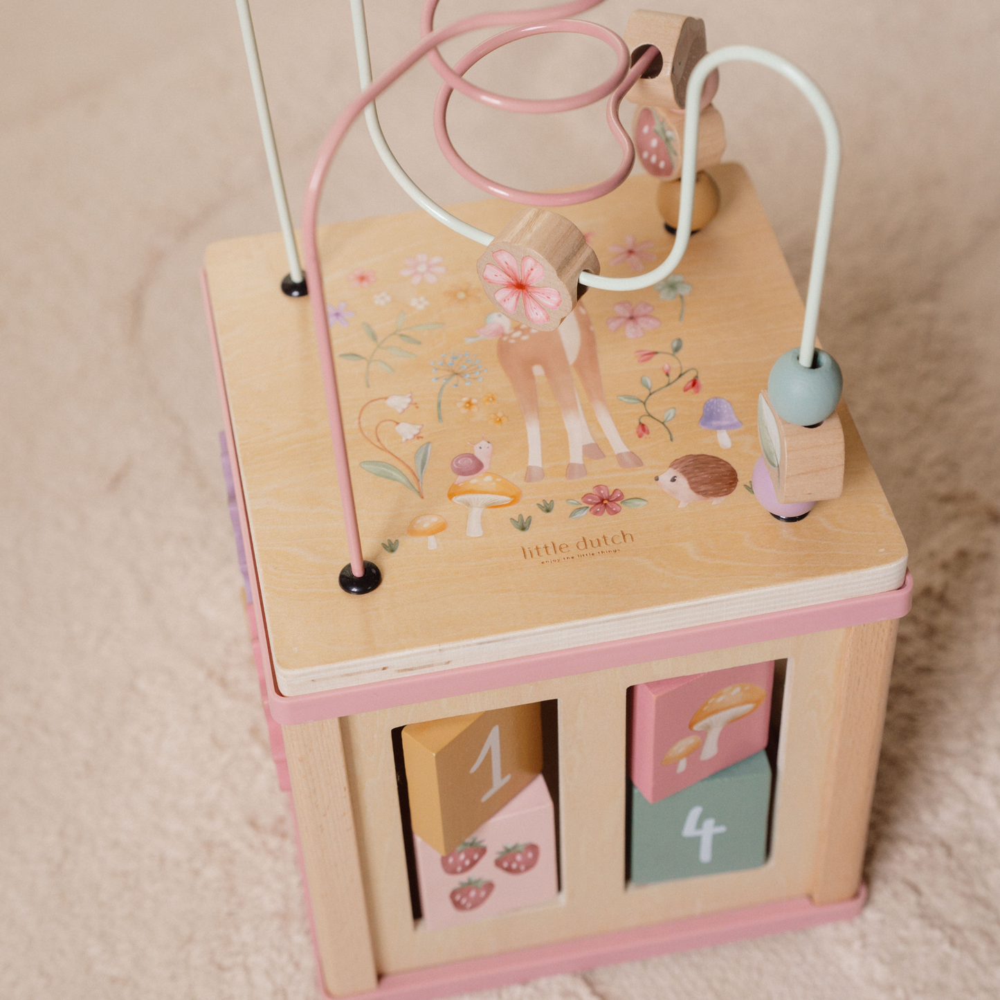 Houten Activiteitenkubus - Fairy Garden