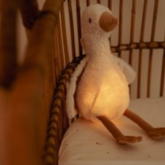 Knuffelgans Licht & Geluid