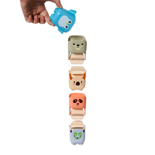 BIOplastic Badspeelgoed Dieren 5-delig