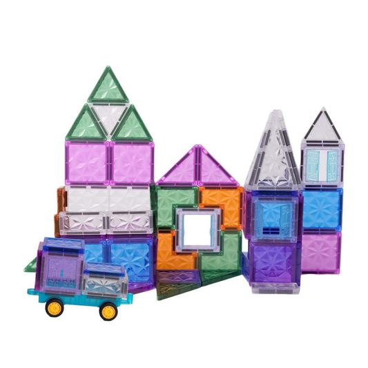 Magnetische Tegels Multikleur - 60 stuks - 5,5 x 5,5 cm