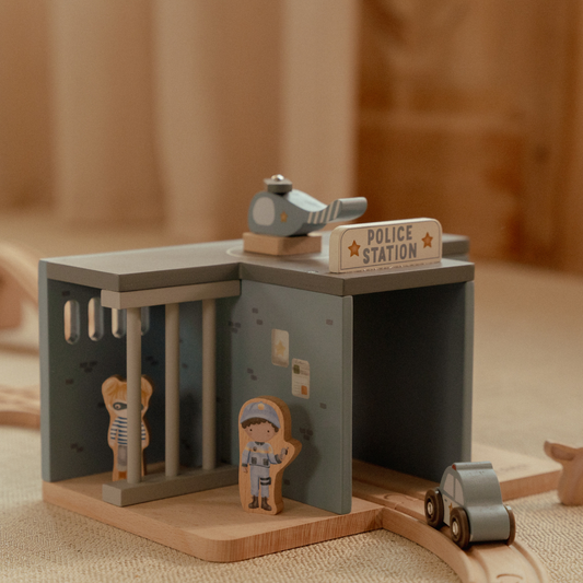 Houten politiebureau