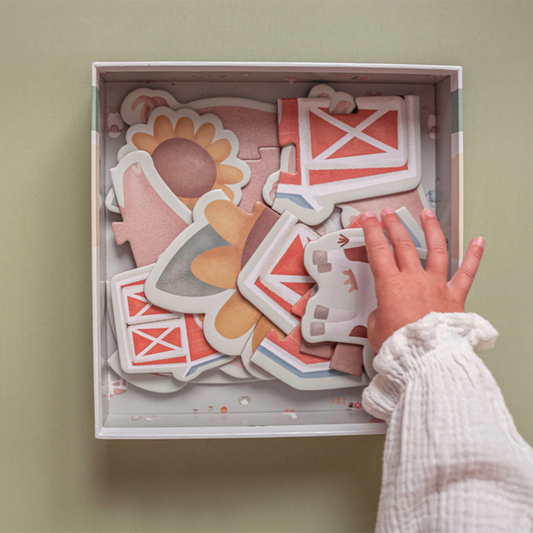 6 in 1 puzzel Little farm