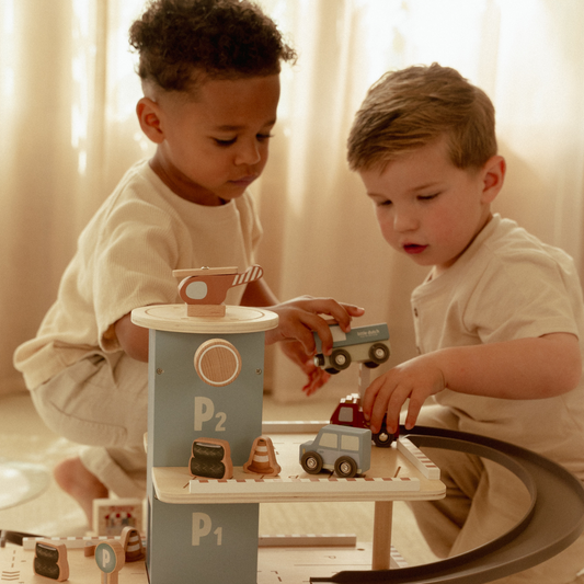 Houten parkeergarage