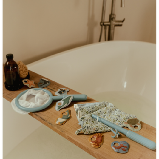 Badspeelgoed visspel blauw