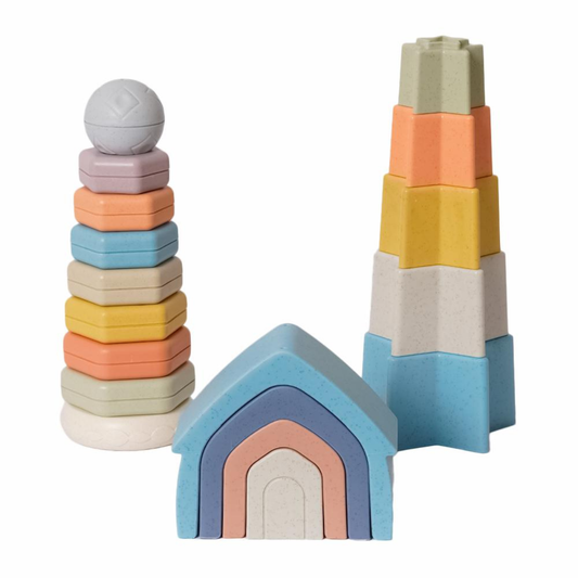 BIOplastic Stapeltoren set 18-delig