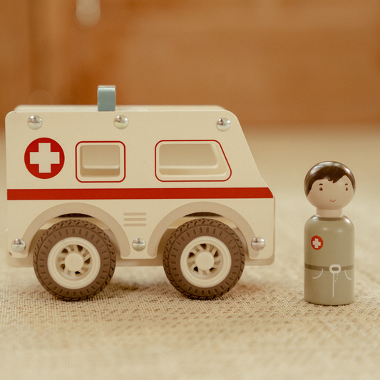 Houten ambulance