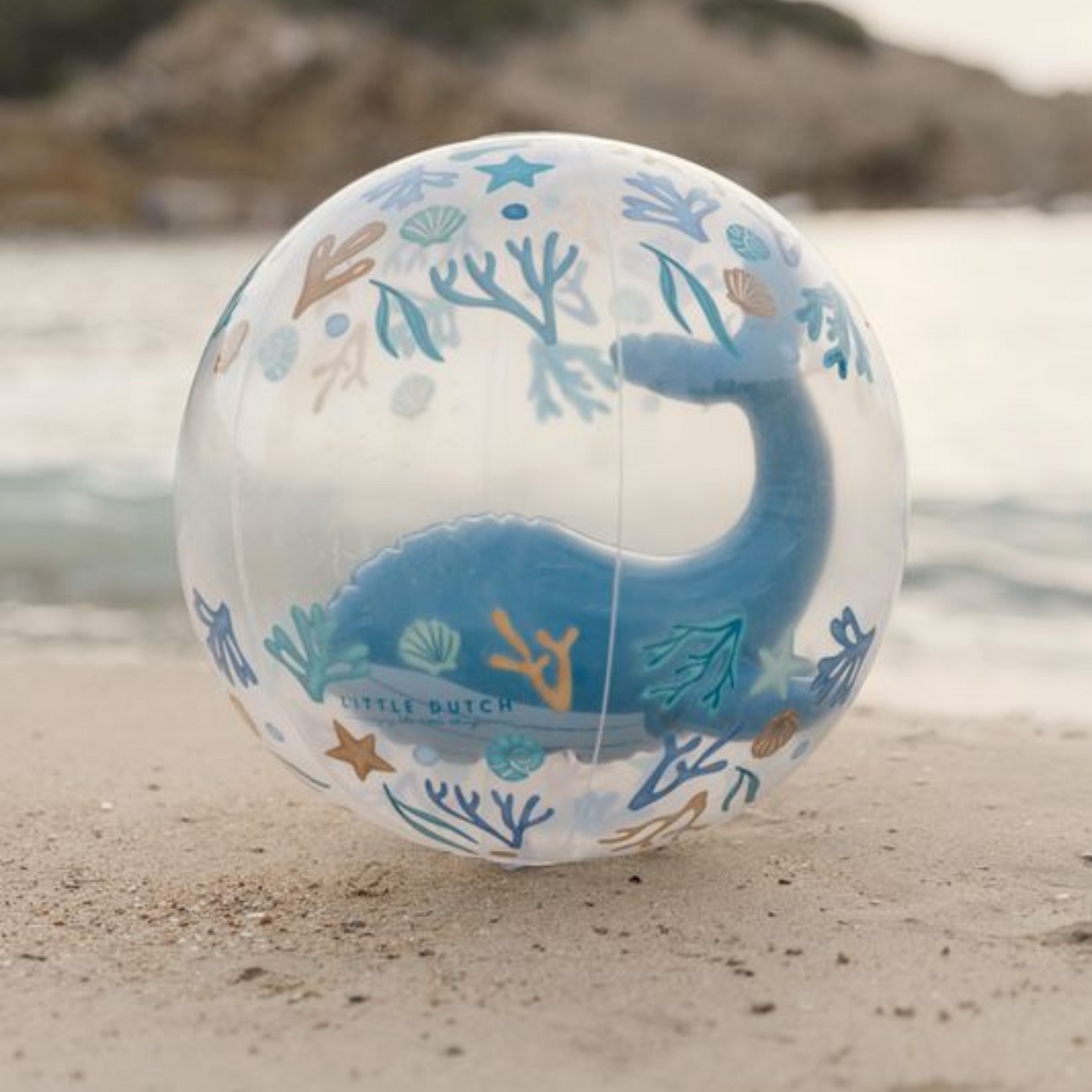 Ocean Dreams Strandbal 3D Figuur Blauw