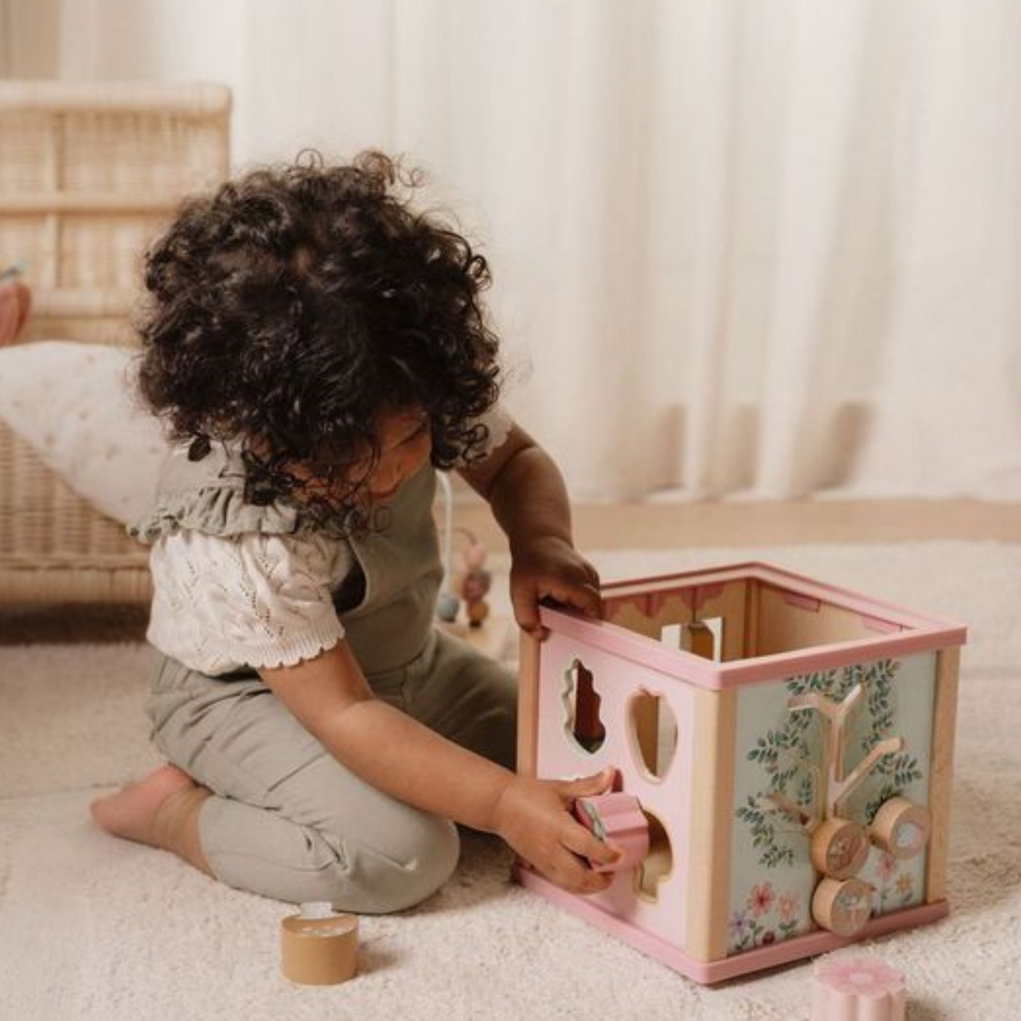Houten Activiteitenkubus - Fairy Garden