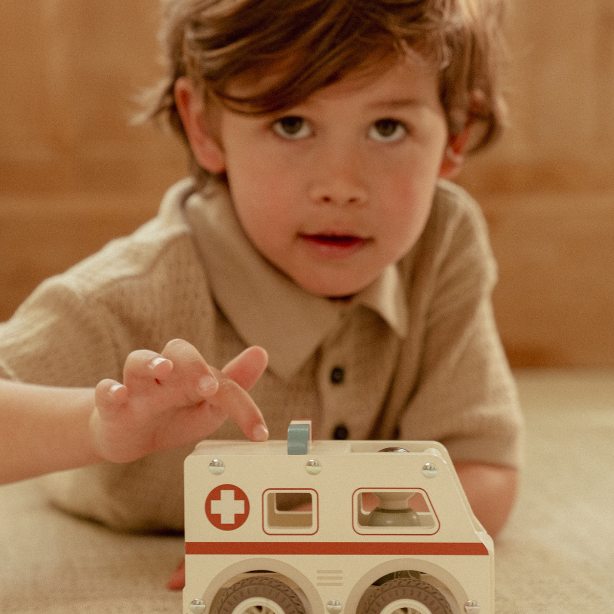 Houten ambulance