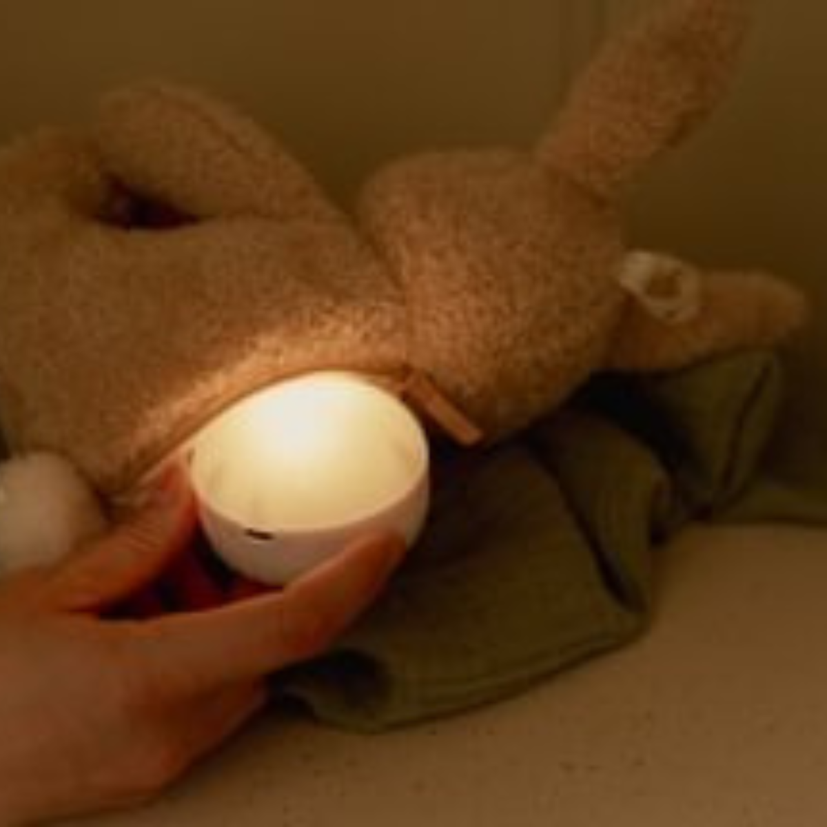 Knuffelkonijn Licht & Geluid