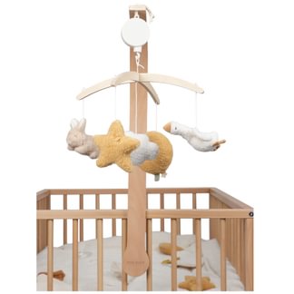 Houten muziekmobiel Newborn Naturals