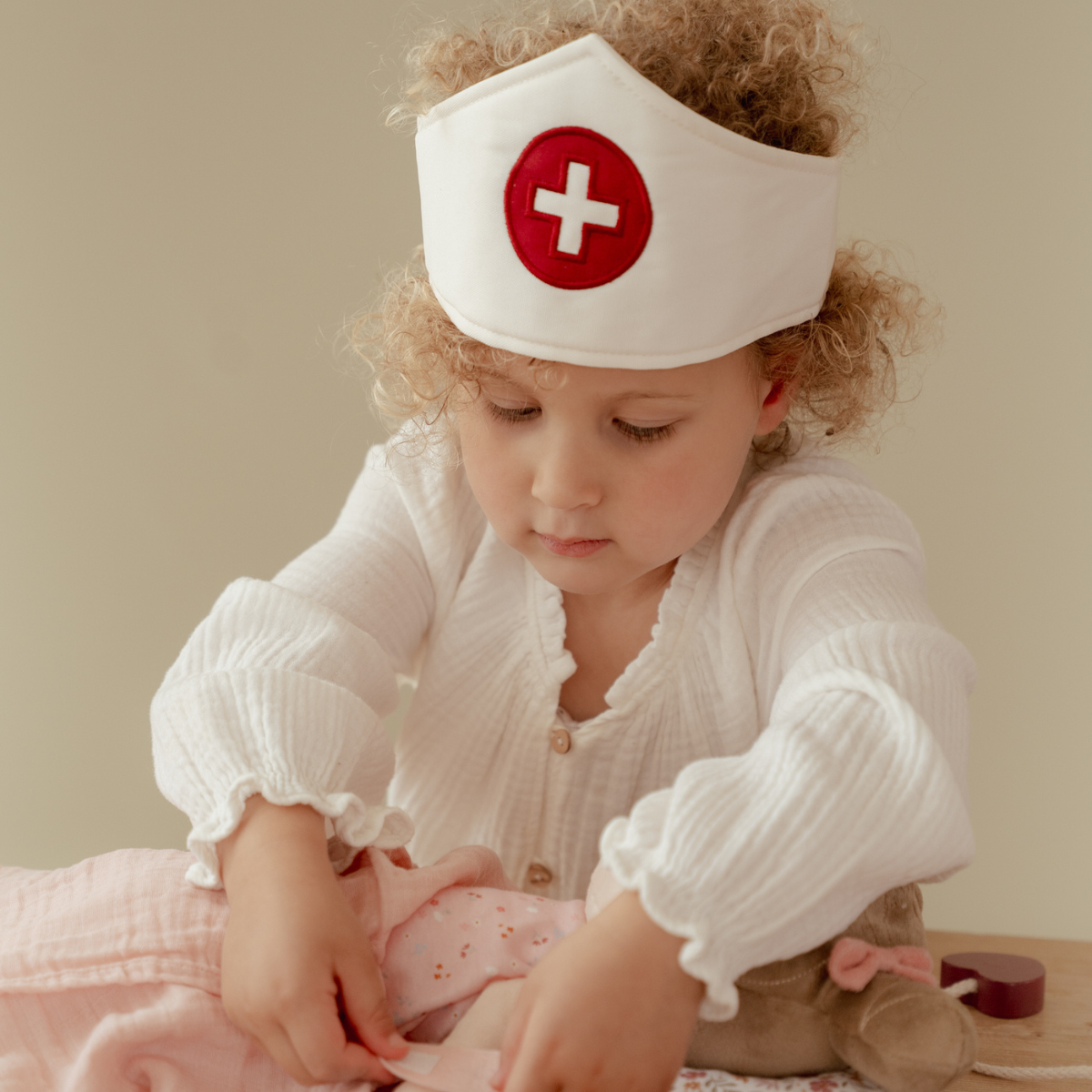 Houten doktersset