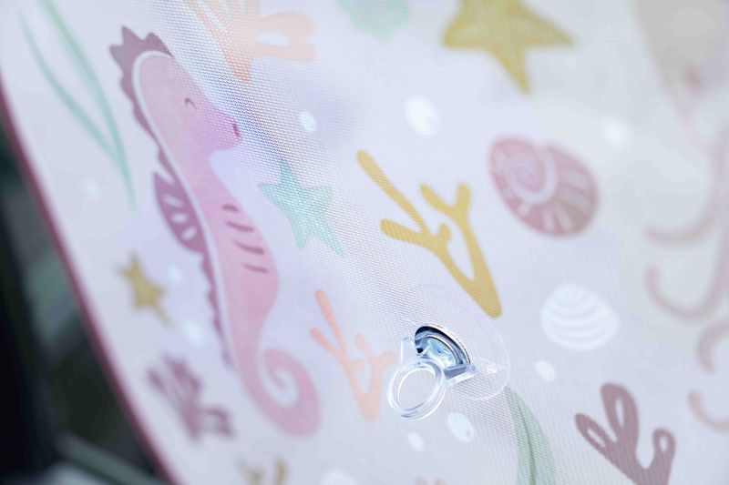 Auto zonneschermen Ocean Dreams Pink