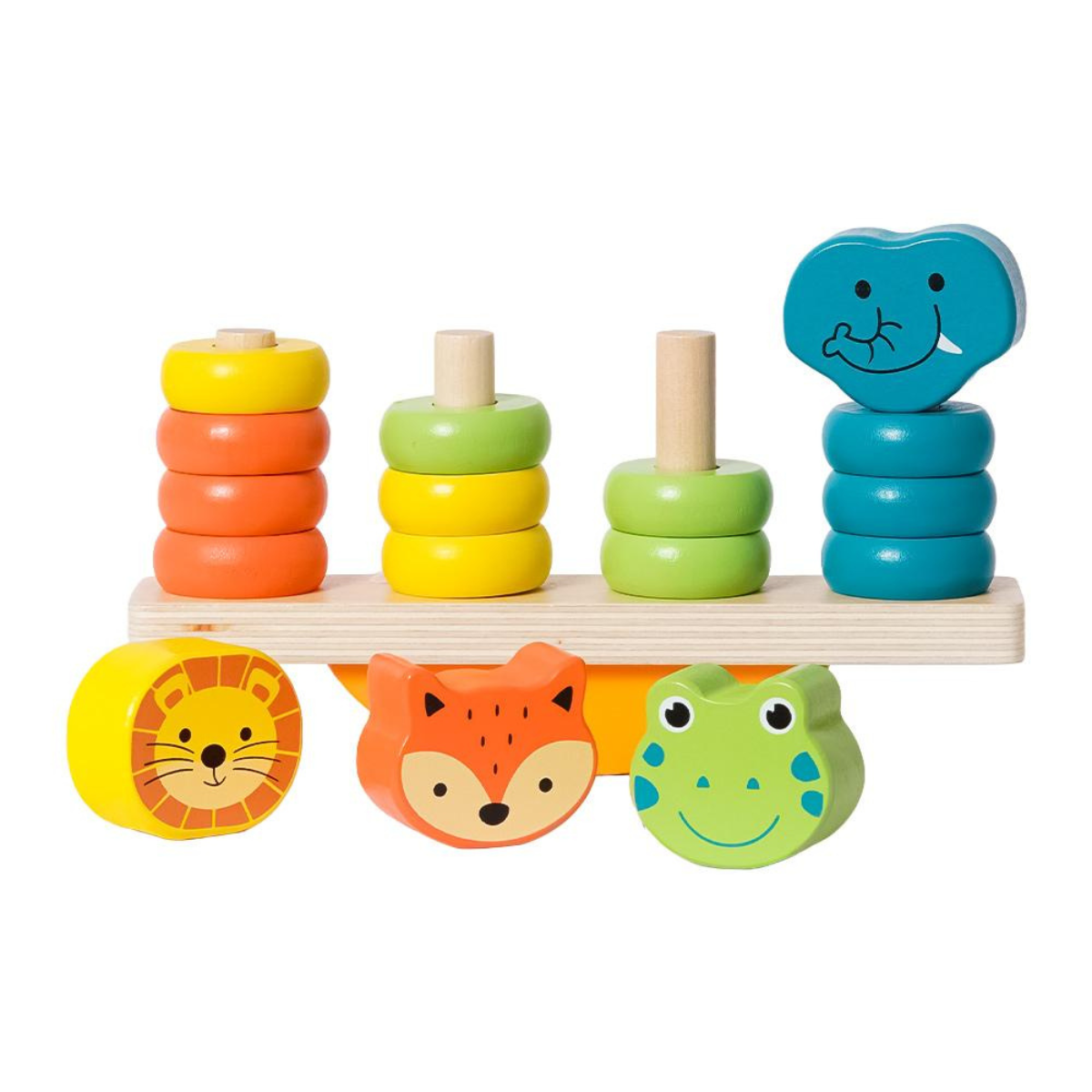 Houten Balans Stapeltoren