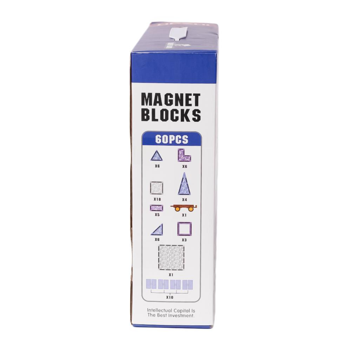 Magnetische Tegels Multikleur - 60 stuks - 5,5 x 5,5 cm