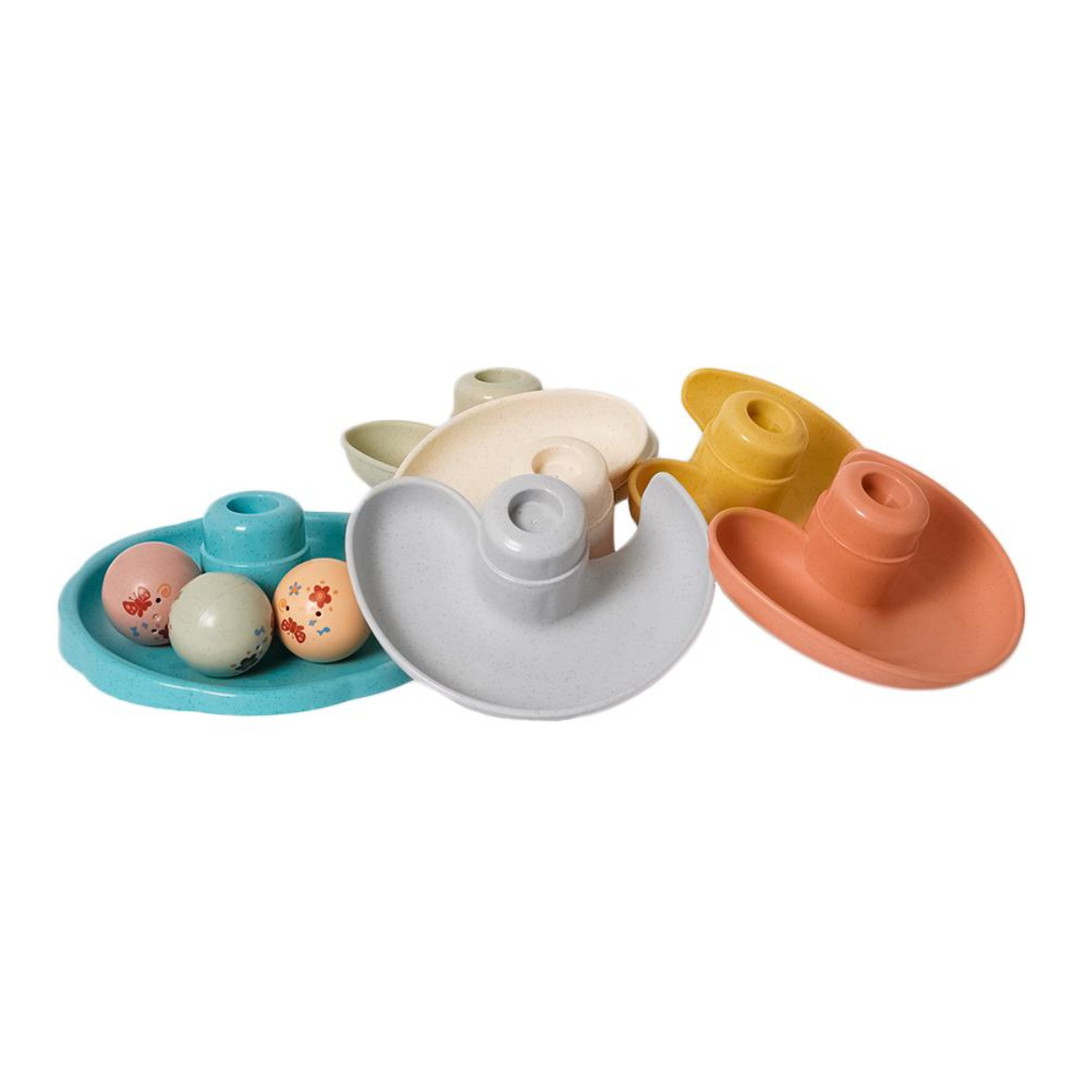BIOplastic Spiraaltoren 6 delen - 3 muziekballen