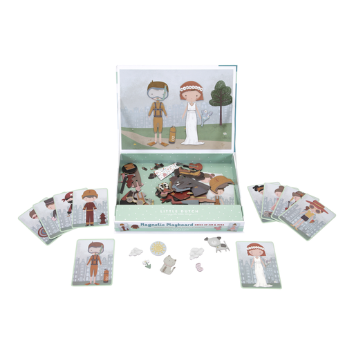 Little Dutch Magnetisch speelbord Jim & Rosa