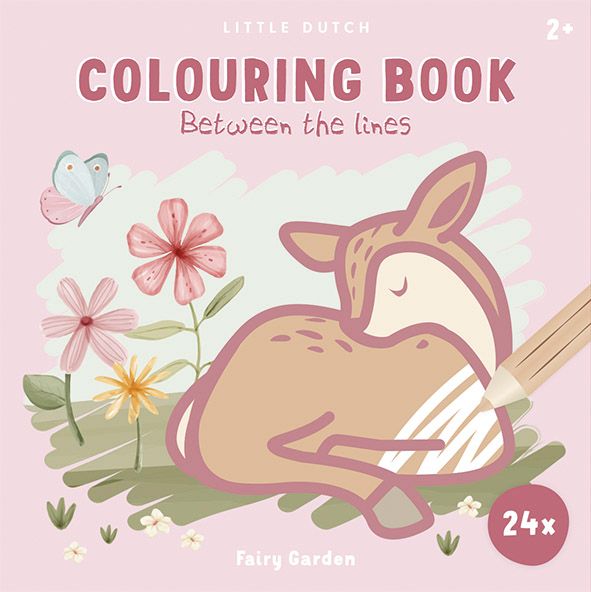 Boekje kleuren binnen de lijntjes Fairy Garden