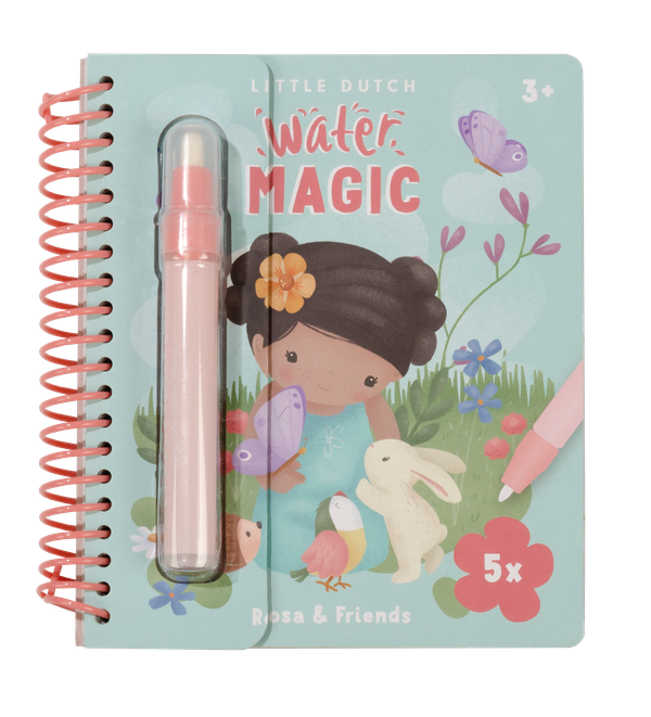 Waterkleurboek Rosa & Friends
