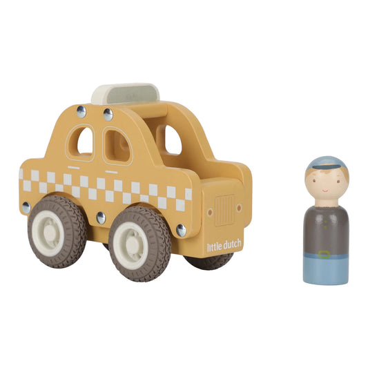 Houten taxi