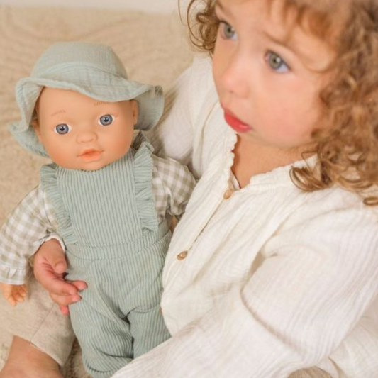 Babypop kleertjes Green Check