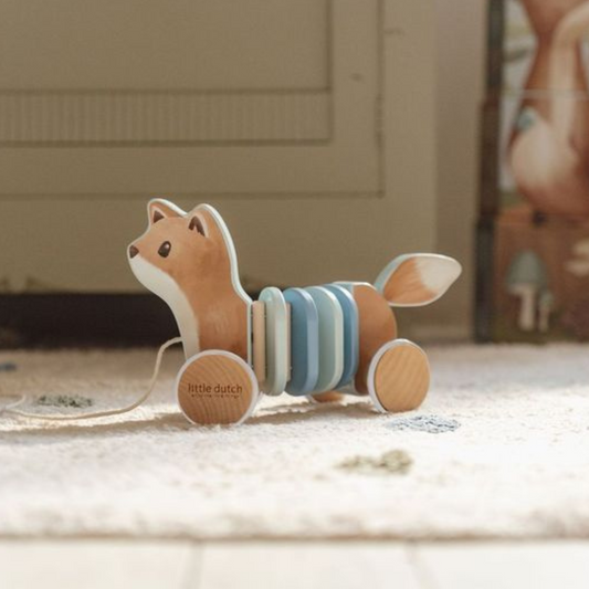 Trekdier hout Vos - Forest Friends