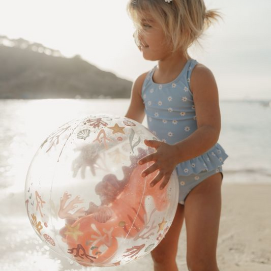 Ocean Dreams Strandbal 3D Figuur Roze