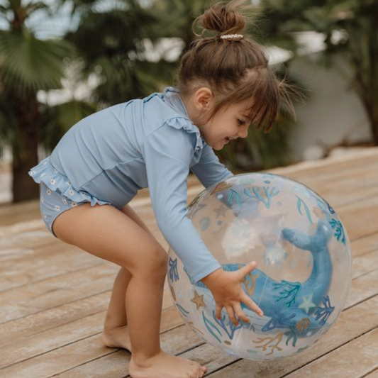Ocean Dreams Strandbal 3D Figuur Blauw