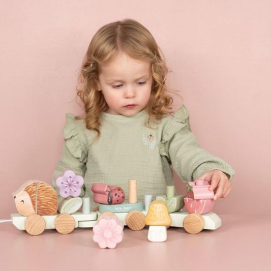 Blokkentrein Egel - Fairy Garden