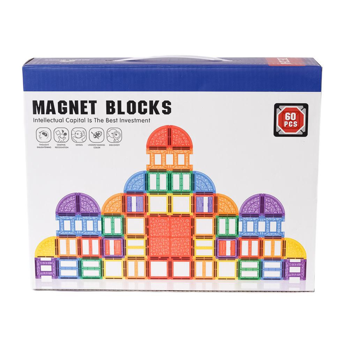 Magnetische Tegels Lente - 60 stuks - 5,5 x 5,5 cm