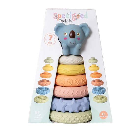 BIOplastic Stapeltoren koala 7-delig