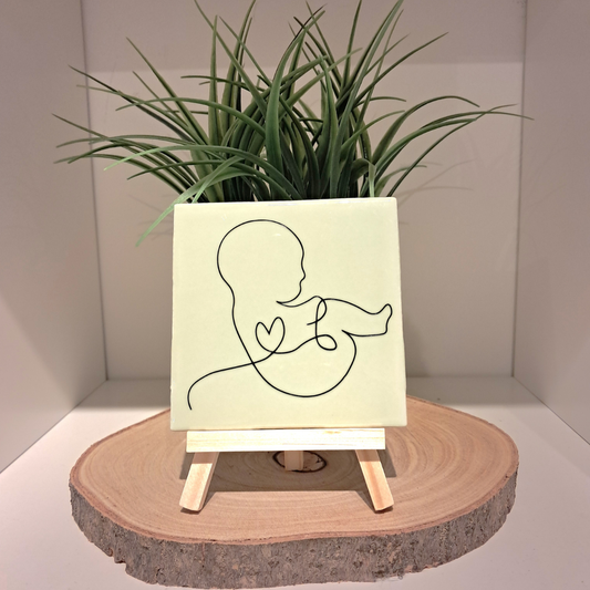 Tegeltje Baby