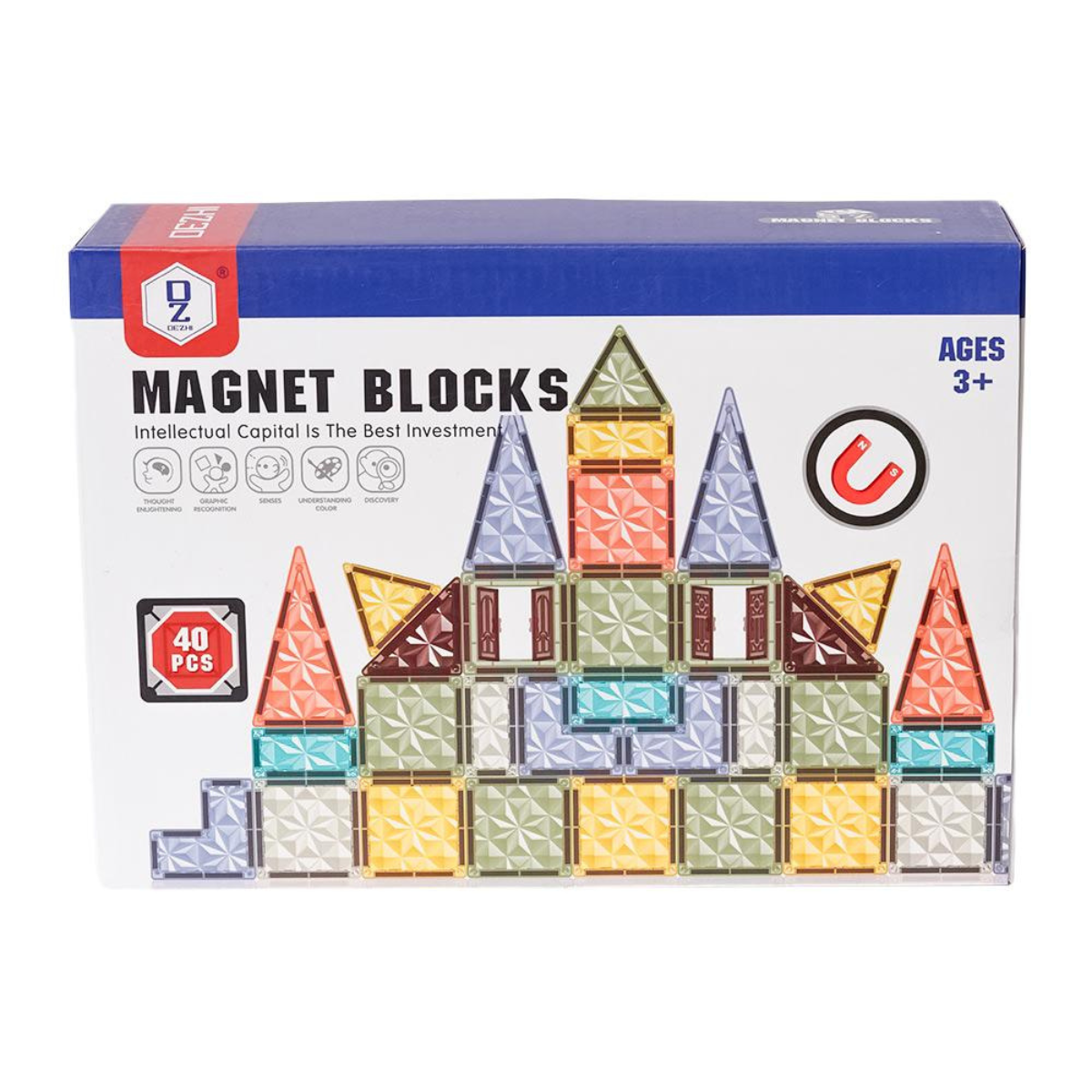 Magnetische Tegels Herfst - 40 stuks - 5,5 x 5,5 cm