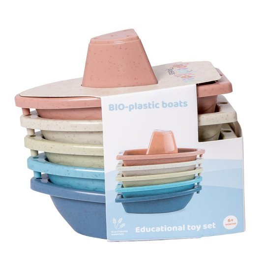 BIOplastic Badspeelgoed bootjes 5-delig