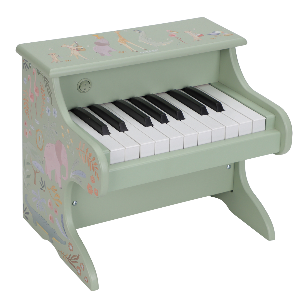 Houten Piano Groen - Safari Friends