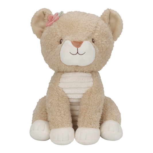 Knuffel Leeuwin- Geel - 25 cm - Safari Friends