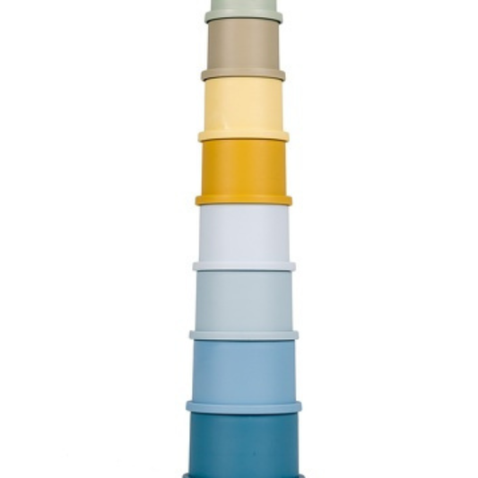 Stapelbekers blauw