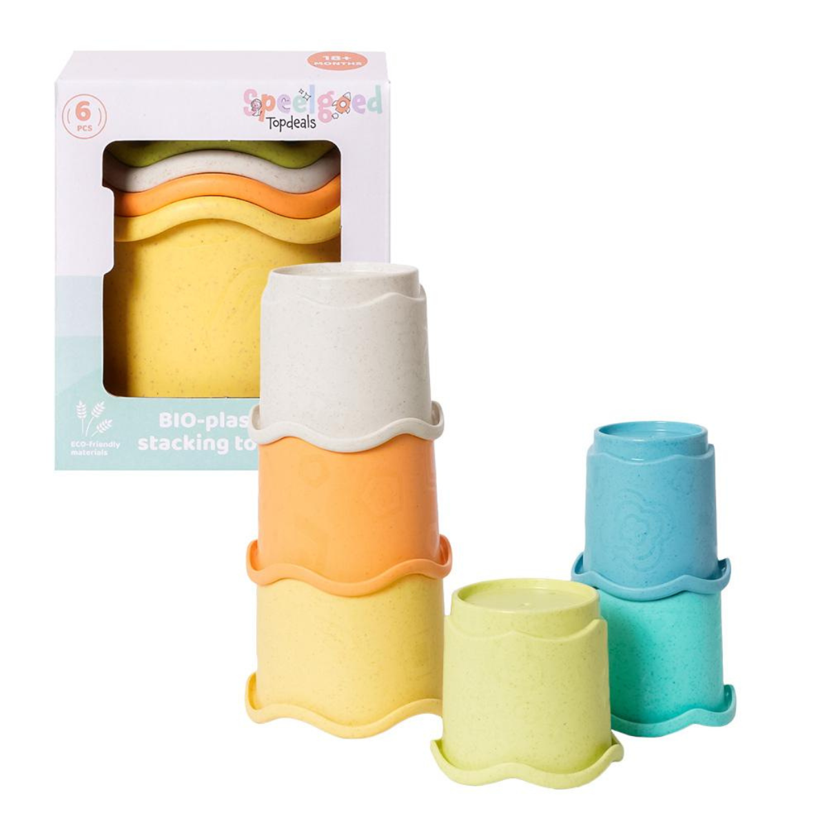 BIOplastic Stapeltoren 6-delig