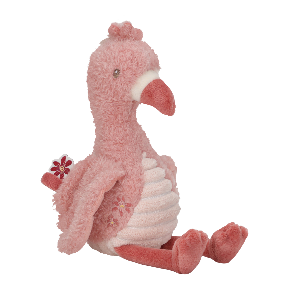 Knuffel Flamingo 17 cm - Safari Friends
