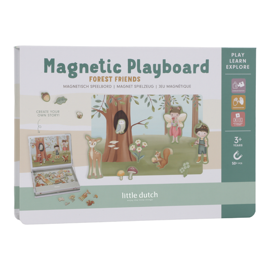 Magnetisch speelbord forest friends