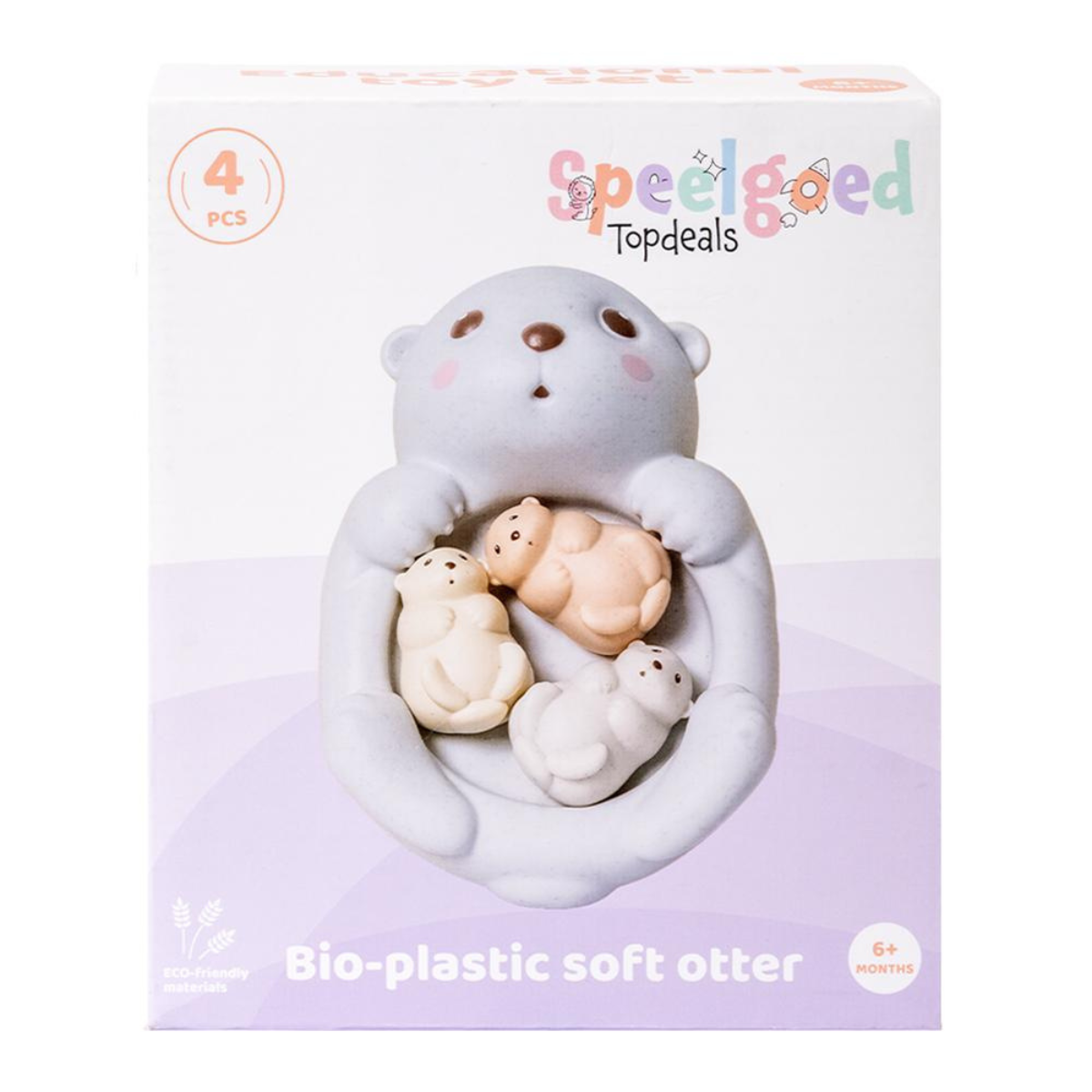 BIOplastic Otter 4-delig