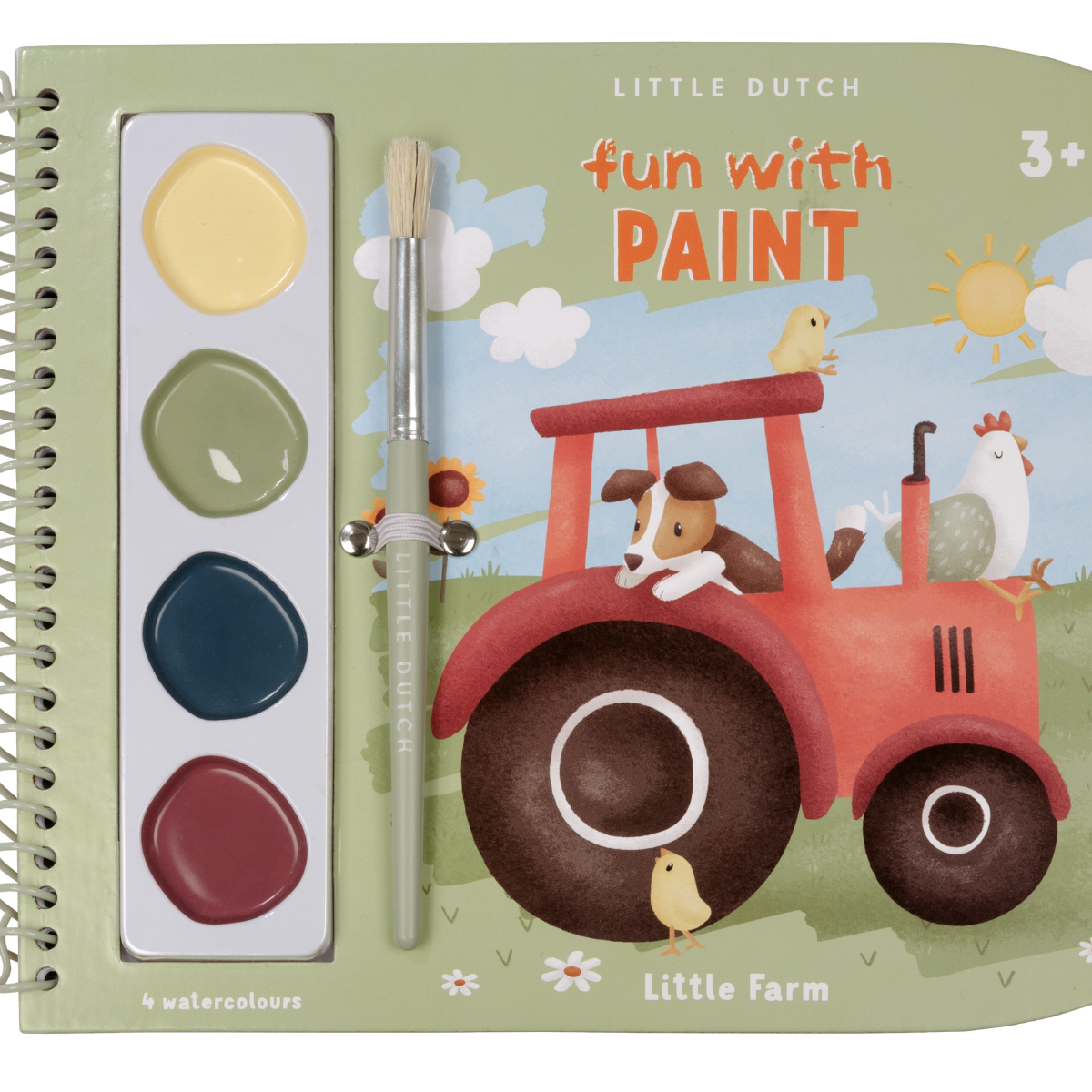 Verfboek Little farm