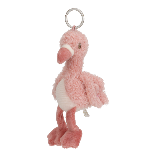 Sleutelhanger Flamingo - Roze - Safari Friends